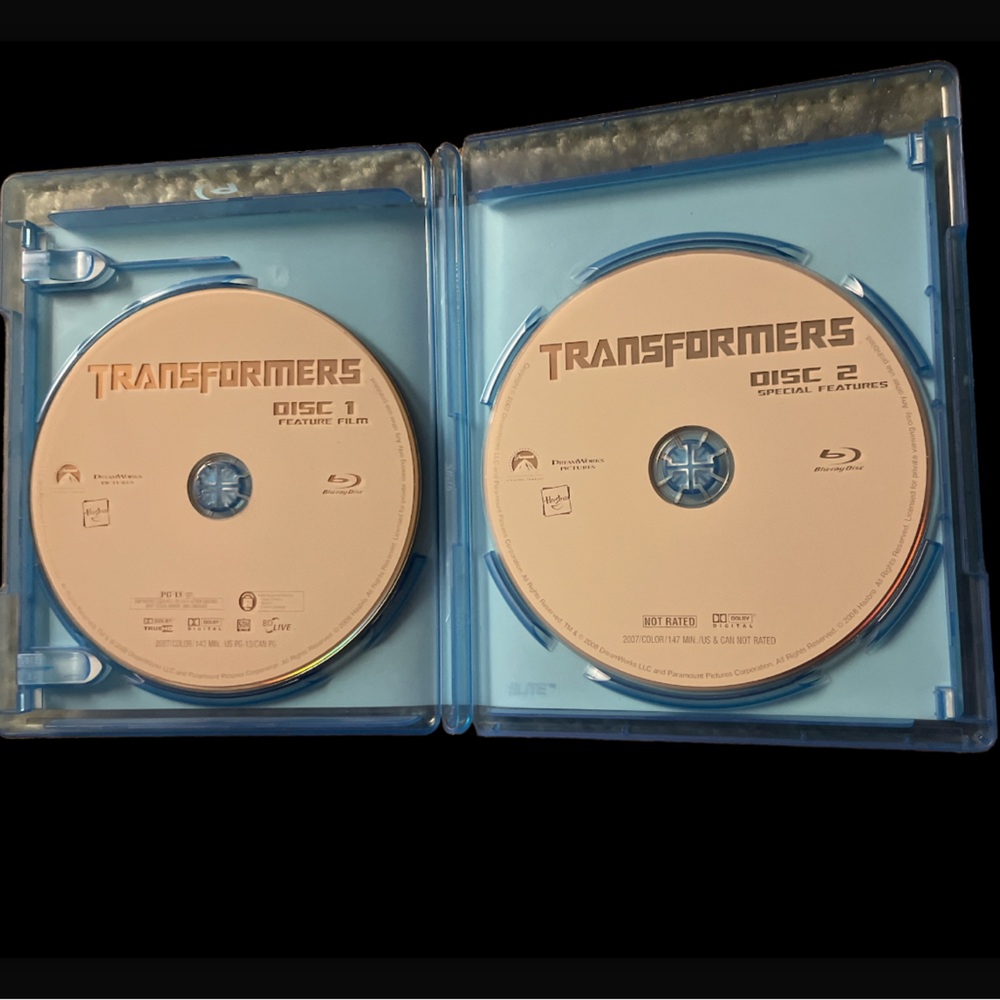 Transformers Blu-ray Two-Disc Special Edition DVD - Picture 2 of 3
